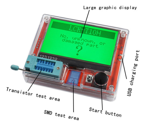 2024 Mos Esr Meter Capacitor Tester Meter Meter Meter Meter