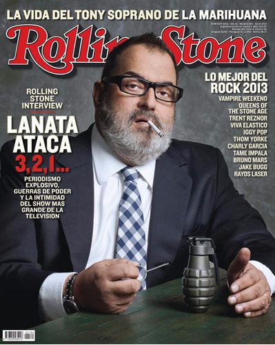 Revista Rolling Stone 184. Julio 2013. Jorge Lanata