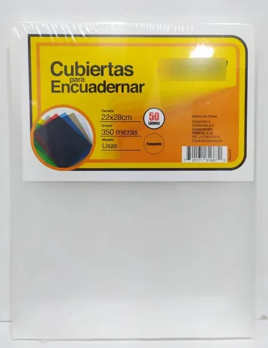 comprar Cubierta Para Encuadernar Transparente Printa