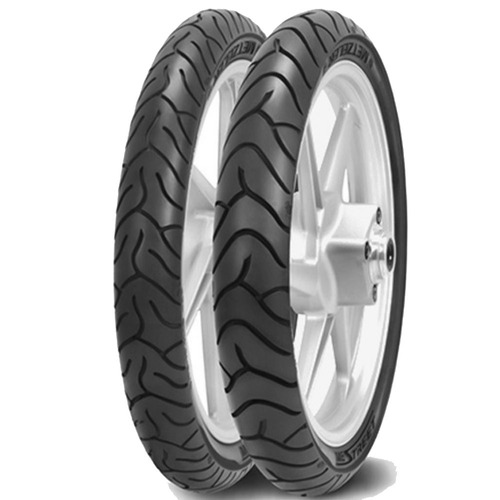 Par Pneu Metzeler Me Street 275-18 + 100/80-18 Fazer 150