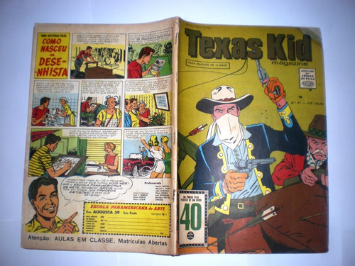 Texas Kid 47 - Rge - Frete Grátis 