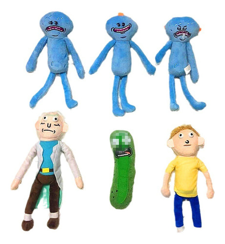 Muñeco De Dibujos Animados De Peluche Rick And Morty Pickle