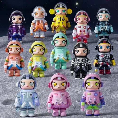 Boneca Mega Space Molly Blind Box Popmart Kennyswork 100