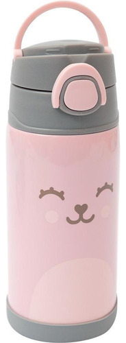 Garrafa Térmica Urso Aço Inox Parede Dupla 400ml Infantil