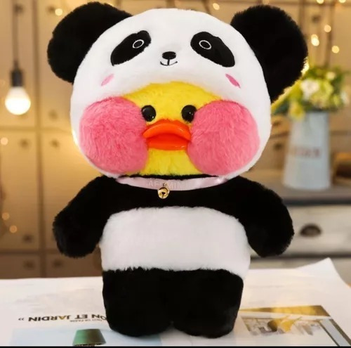 Peluche Lalafanfan Pijama Panda Importado Precio X Unidad 