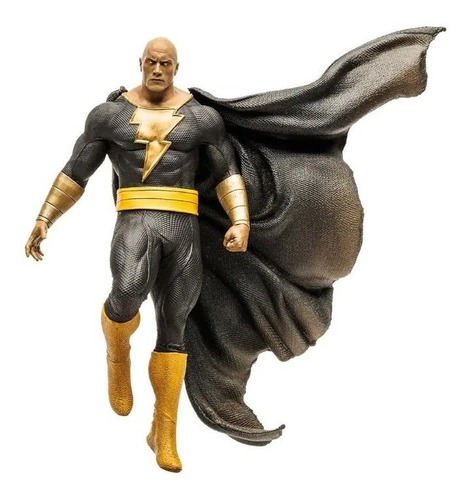Black Adam Mcfarlane 12 Pulgadas Dc Multiverse Shazam 30 Cms (Usado)