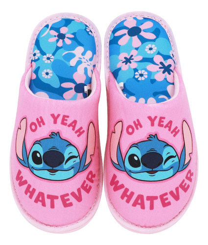 Pantuflas Para Dama Lilo Y Stitch