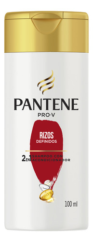 Shampoo Con Acodicionador Rizos Definidos Pantene Pro V100ml
