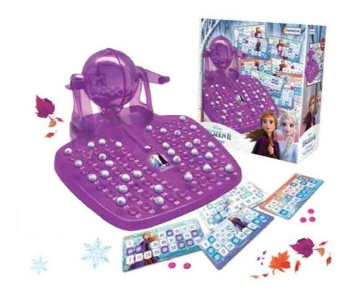 Juguete Juego Con Bolillero Lotobingo Frozen 2 Babymovil