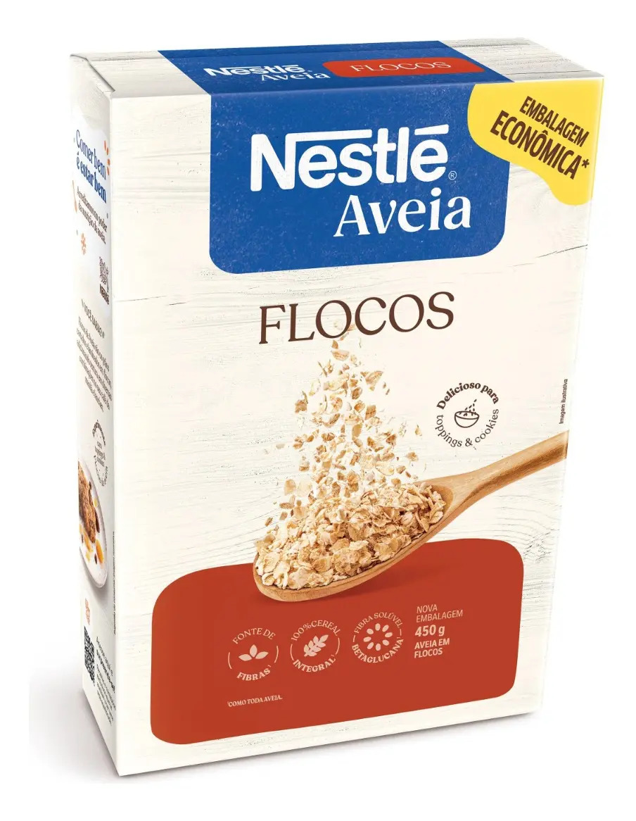 Aveia Em Flocos 450g Nestlé