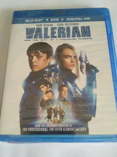 Valerian And The City Of A Thousand Planets Blu-ray Nuevo Se