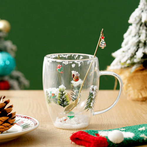 Tazas De Café Con Calcetines De Navidad Tazas De Té
