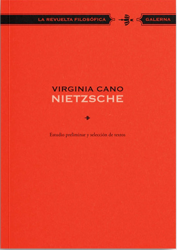 Nietzsche - Virginia Cano - Galerna