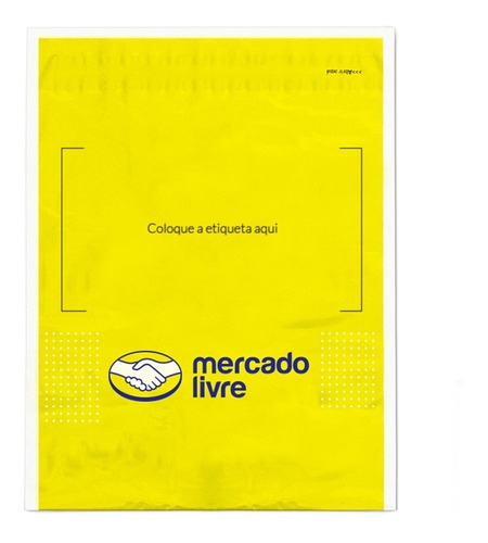 Imagem 1 de 3 de 550 Envelopes Plásticos Segurança Mercado Livre Pp 18x20cm*