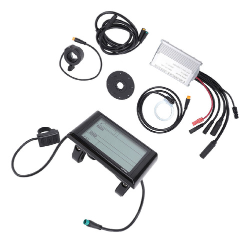 Kit De Conversión 1 A 2 De 36 X 48 V De Accesorios Para Bici