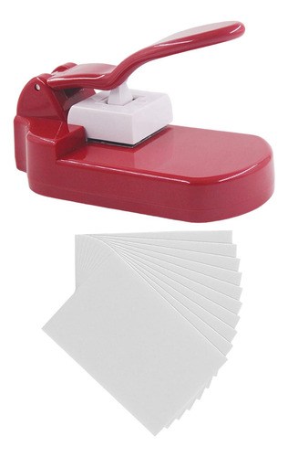Máquina Manual Para Hacer Rompecabezas Diy Maker Photo Red