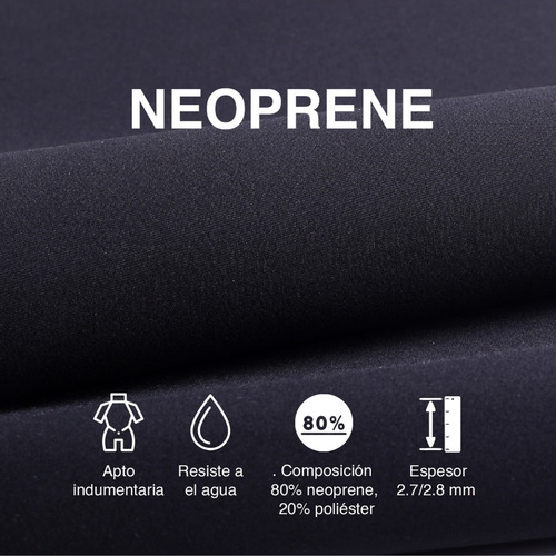 Imagen 2 de 10 de Telas Por Metro Neoprene 1/2mt X 1,4mt