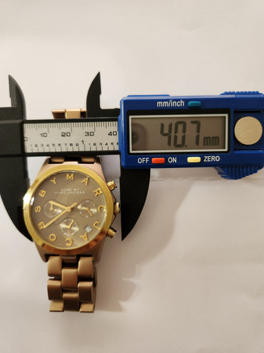 Relógio Marc By Marc Jacobs, Usado, Funcionando (59) Dourado-escuro Dourado-escuro Dourado-escuro (Usado)