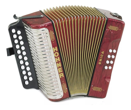 Acordeón A Botones Hohner Erica A D Ht Targuet Music Oferta!