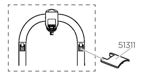 Peças Reposiçao Thule Euroway 923  - Peça 51311