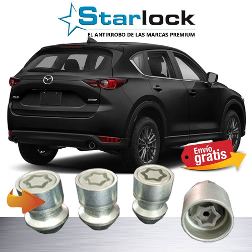 Starlock Mazda Cx5 Tuercas De Seguridad Envio Gratis