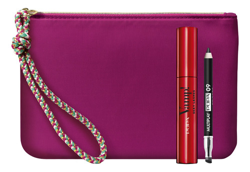 Máscara Pestañas Pupa Vamp Sexylashes+ Delineador+ Pouch Set