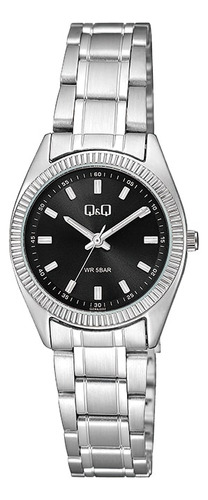Reloj Para Mujer Q&q Q&q Q35b-005py Plateado