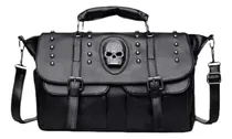 Comprar Sunshinemall bolso de mano jichebao-04 color negro Bolso De Mano Con Remache Para Mujer, Estilo Gótico con herrajes plateados duraderos. Altamente resistente a los arañazos y a los desgarros