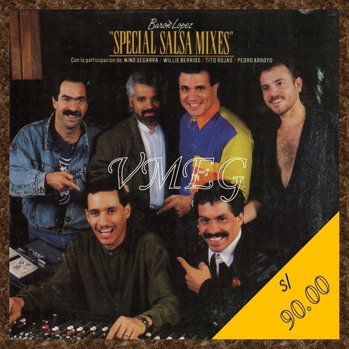 Vmeg Cd Baron López 1990 Special Salsa Mixes Vol. 1