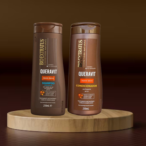 Kit Bio Extratus Queravit Sh 250ml + Cond 250ml
