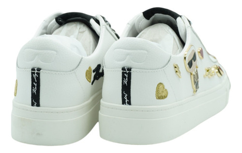 Tenis Karl Lagerfeld Cate Pins - Lace Up Nuevos Originales
