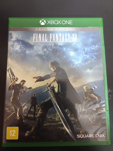 Final Fantasy Xv 15 Xbox One Mídia Física Original Perfeito 