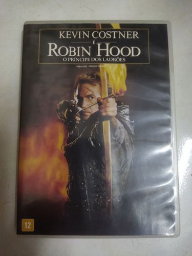 Dvd Robin Hood - O Príncipe Dos Ladrões - Kevin Costner 