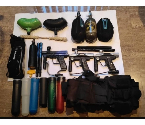 Imagen 2 de 3 de Carretas Coderas Bombonas Riñorera Paintball