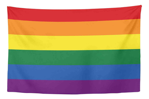 Yongcoler Tapiz De Bandera Del Orgullo Gay Arcoiris, Colgant