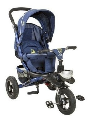 Triciclo Infantil Bebe Tipo Coche Cuna Ruedas Inflables