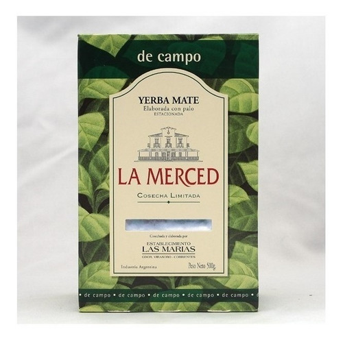 Imagen 1 de 1 de Yerba Mate La Merced Campo 500 Grs.