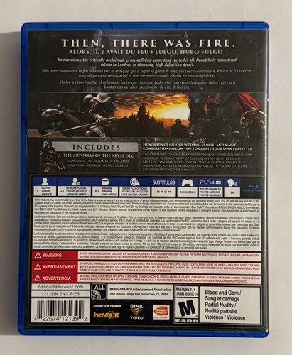 Dark Souls: Remastered Standard Edition Ps4 Físico (Usado)