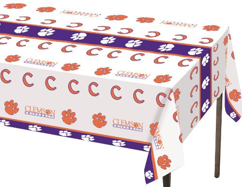 Cubierta De Mesa Plástica Creative Converting Clemson Tigers