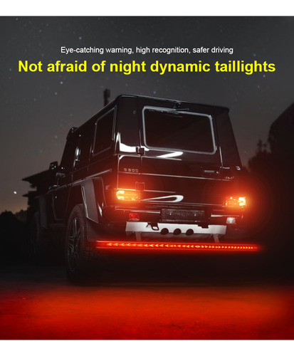Cinta Led Stop Multifuncion Para Camioneta Pickup 1.5mts