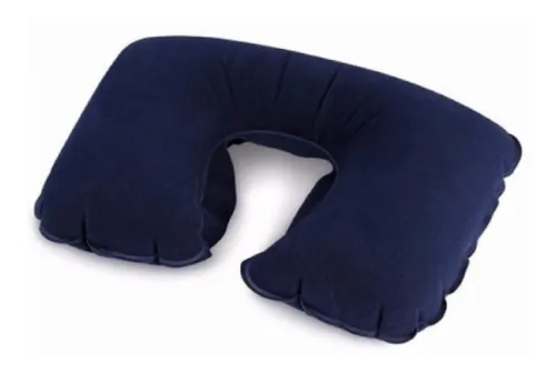 Tiendas Buenos Aires - Almohada Inflable Camping Viaje 53x37x9cm