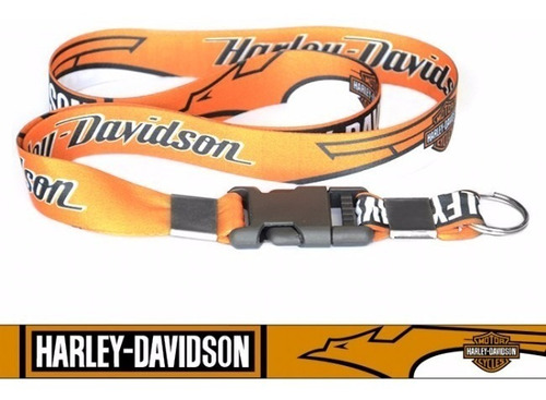 Chaveiro Para Moto- Key Holder Com Fecho- Harley Davidson 02