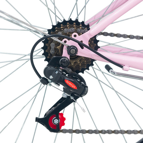 Bicicleta Veloci Bruxelles Rodada 24 Rosa Tamaño del cuadro M