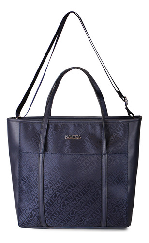 Set Nautica 3 Maletas Bora S+m+l + Cartera Leeway Azul