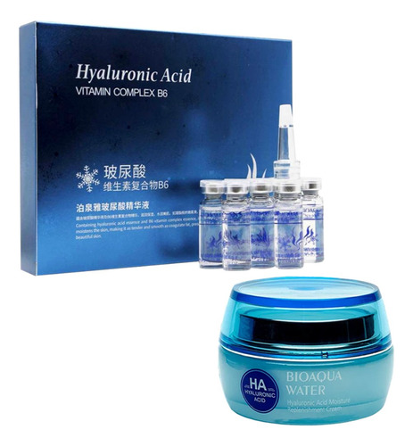 Crema Hidratante Facial + Ampoya B6 Essence