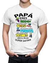 Comprar Playera Unisex Dia Del Padre Papá Goku Mejor Papá Padre #3