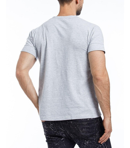 Imagen 2 de 5 de Remera Eyelit /algodón 100% Escote V. Art 445