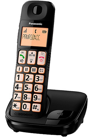 Telefono Linea Panasonic Kx-tge110lcb Botones Gran
