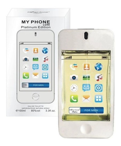 Perfume Mont'anne My Phone Luxe Platinum Edition Edt 100 Ml