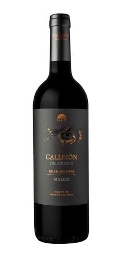Vino Callejón Del Crimen Gran Reserva Malbec X 750 Cc